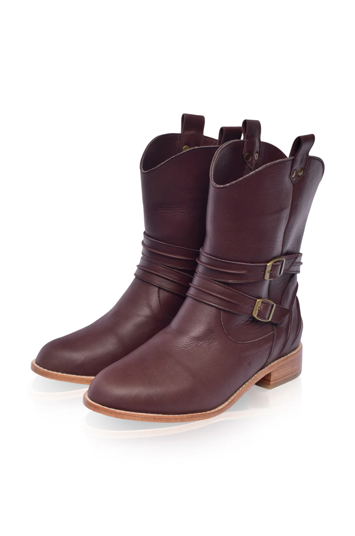 Barcelona Leather Boots (Sz. 7) - Image 3