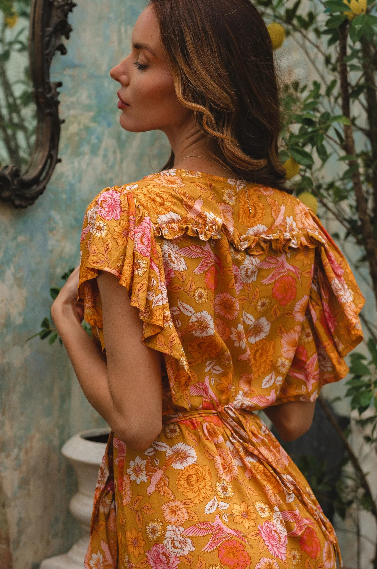 Carmen Wrap Maxi Dress (Sale) - Image 31