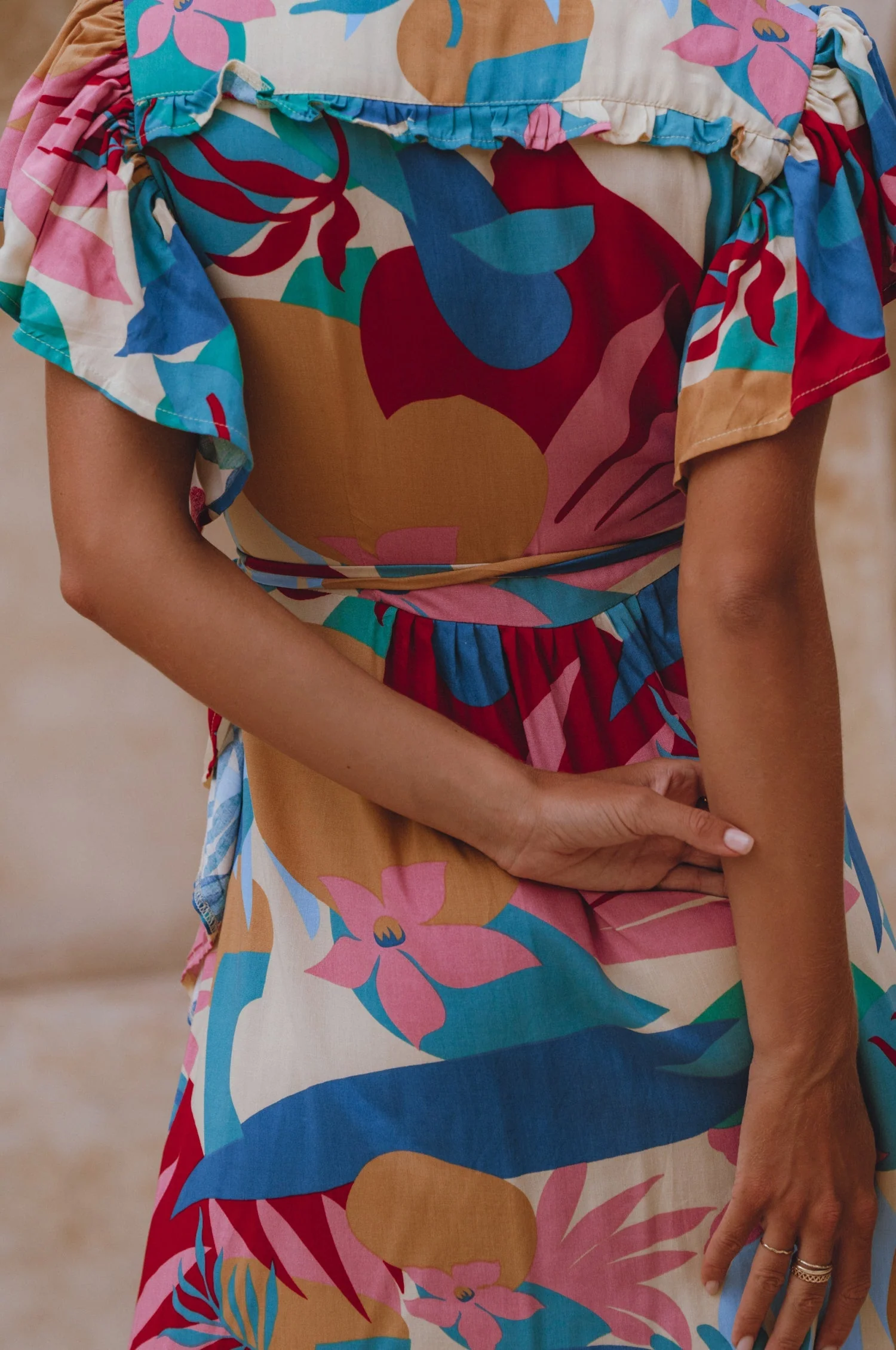 Carmen Wrap Maxi Dress (Sale) - Image 41