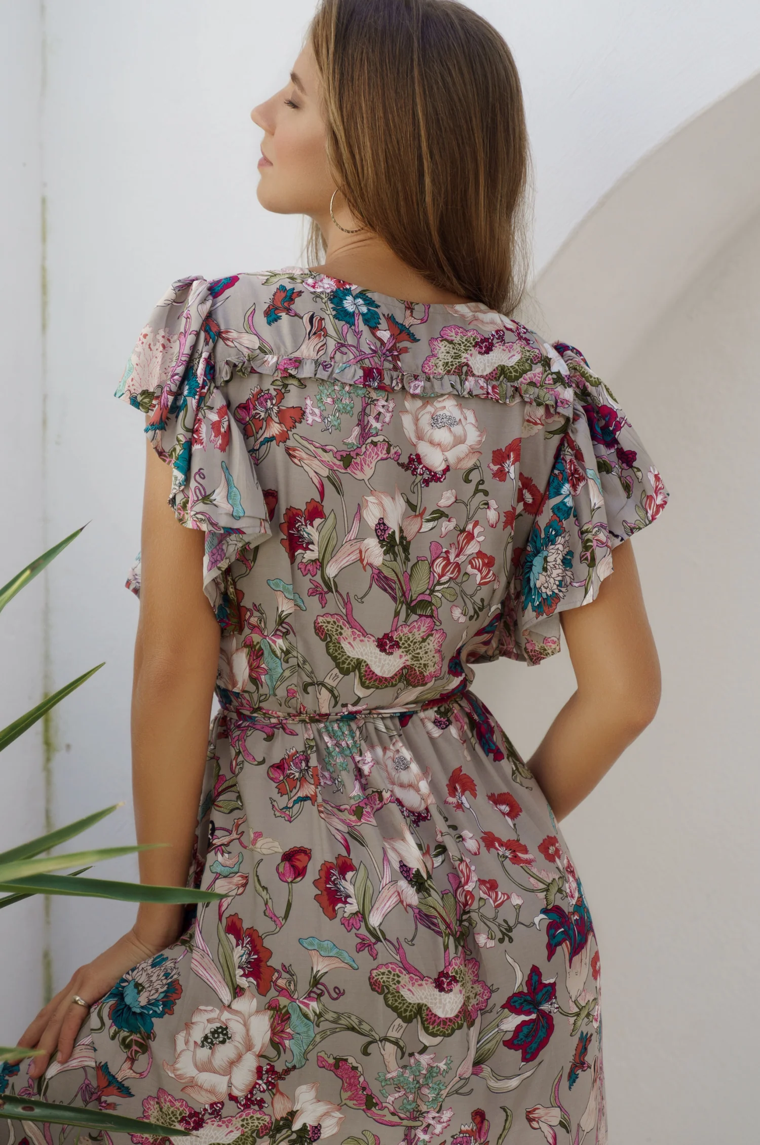 Carmen Wrap Maxi Dress (Sale) - Image 11