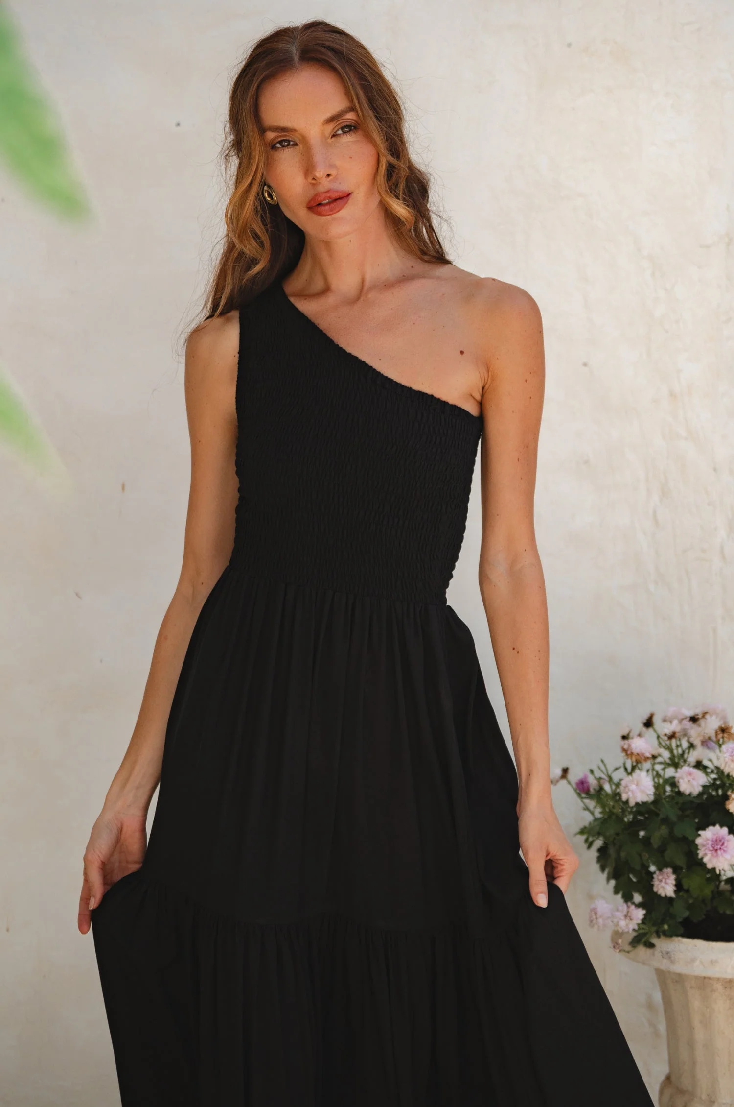 Cassandra One Shoulder Maxi Dress - Image 4