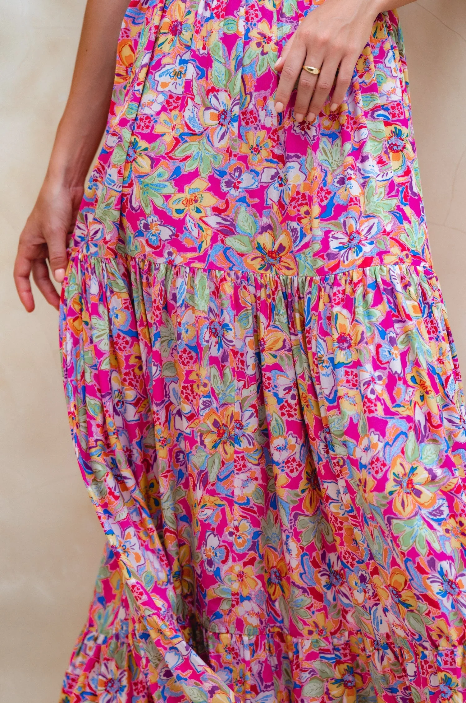 Cassandra One Shoulder Maxi Dress - Image 26