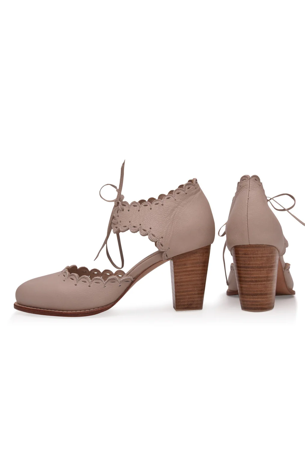 Dance Queen Leather Heels - Image 4