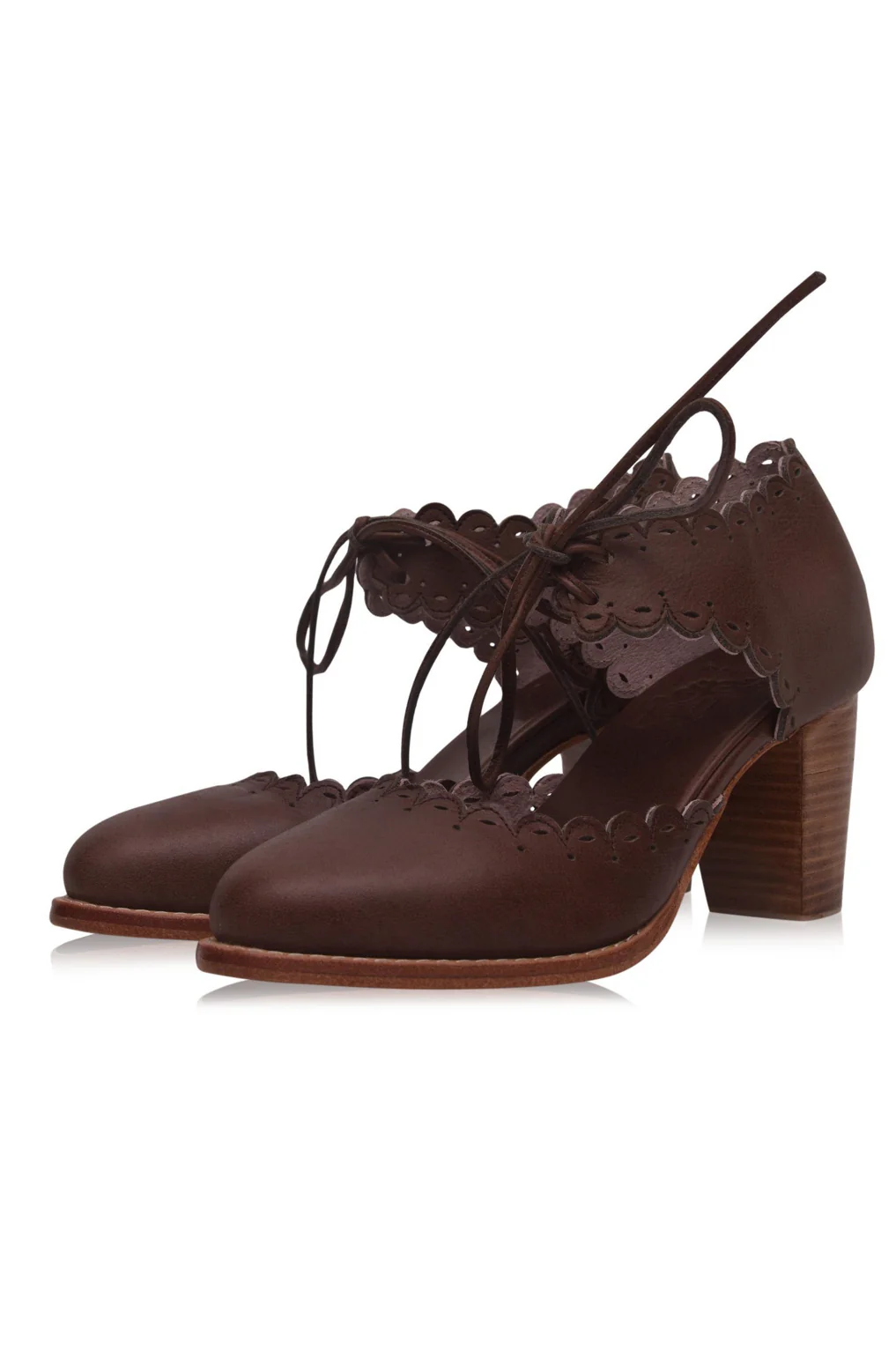 Dance Queen Leather Heels - Image 3