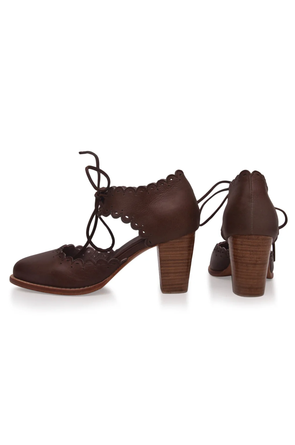 Dance Queen Leather Heels - Image 4