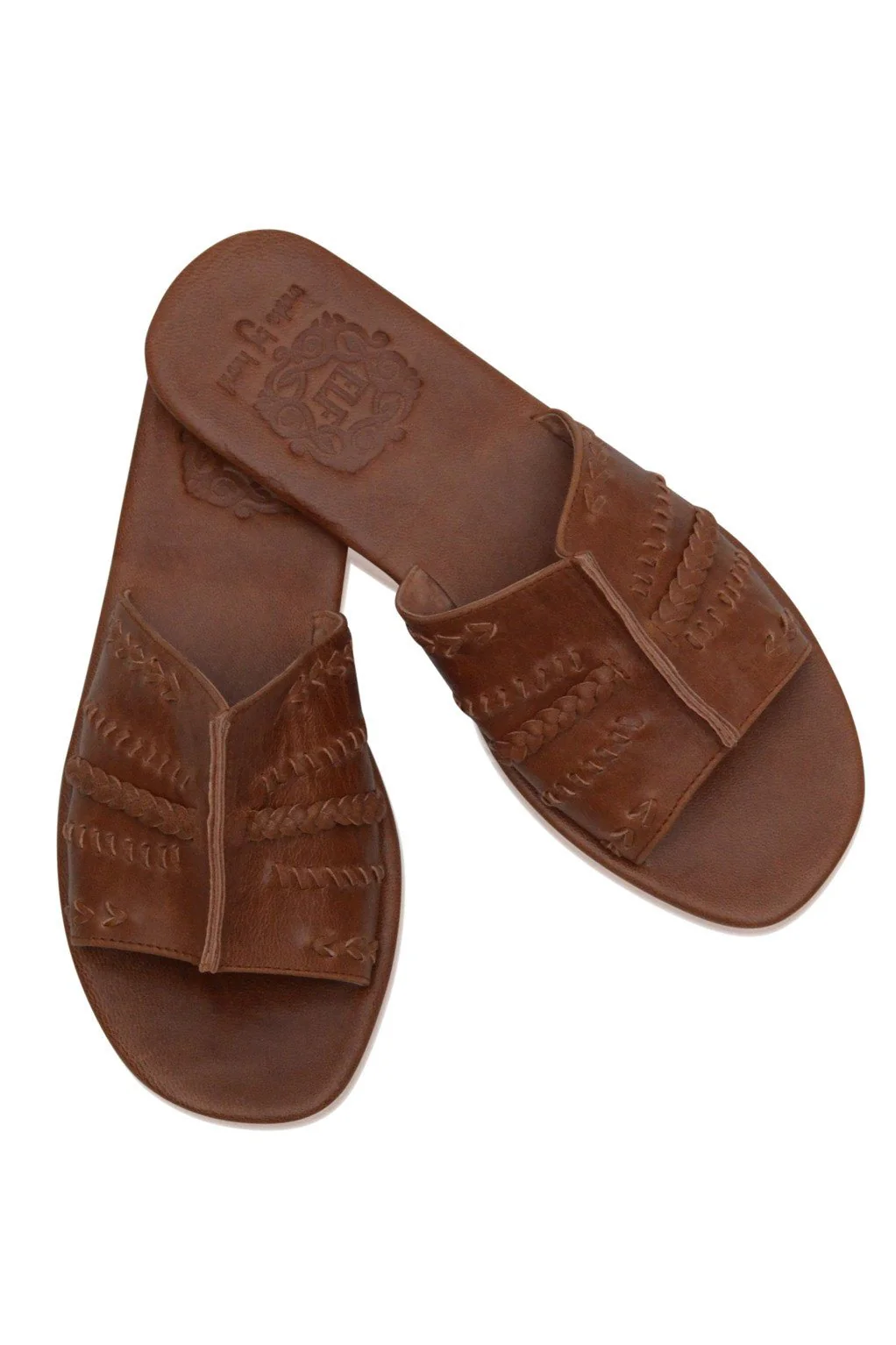 Dolce Vita Leather Slide Sandals - Image 10