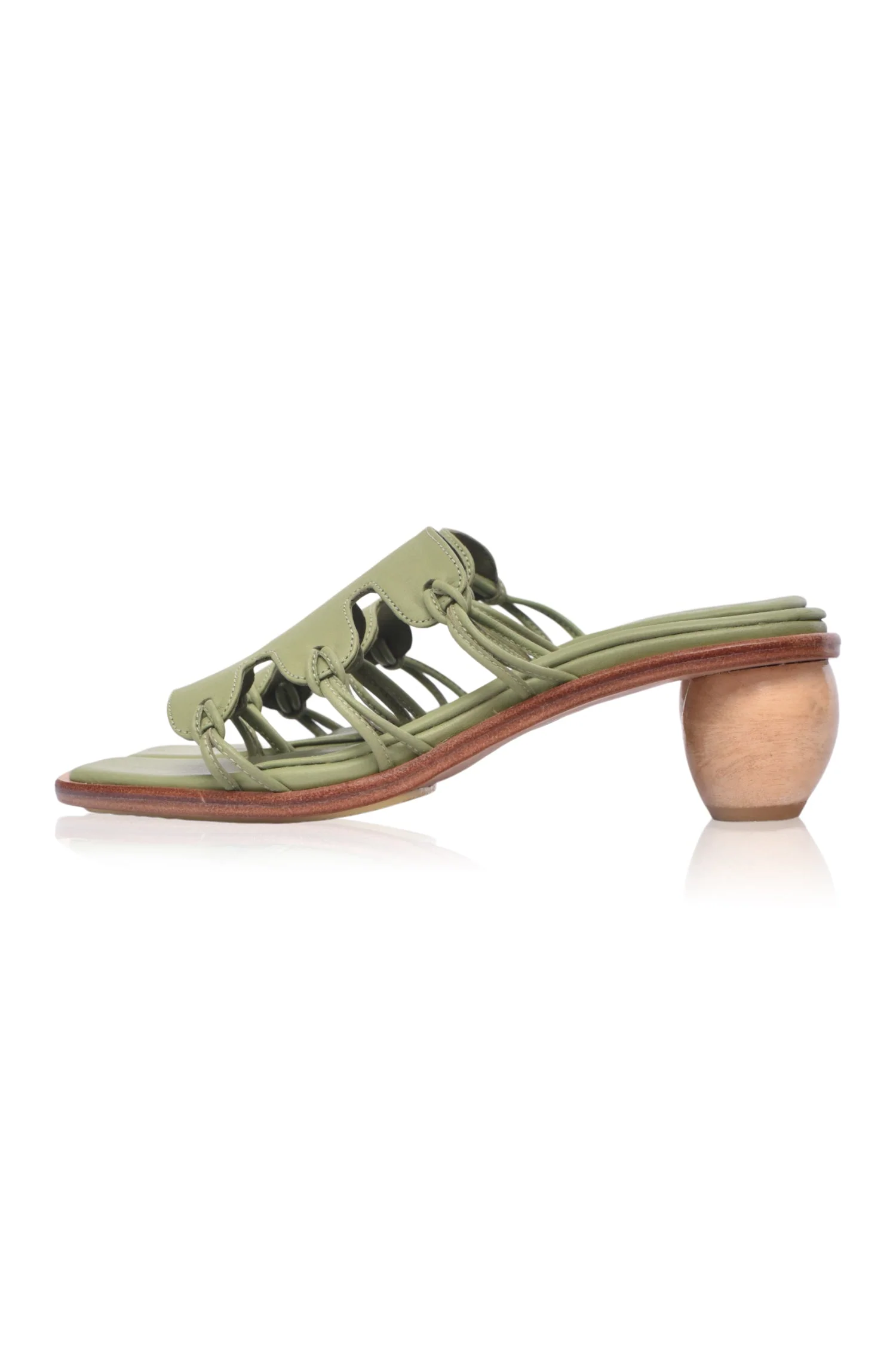 Ibiza Round Heel Mules (Sz. 6.5 & 11) - Image 5
