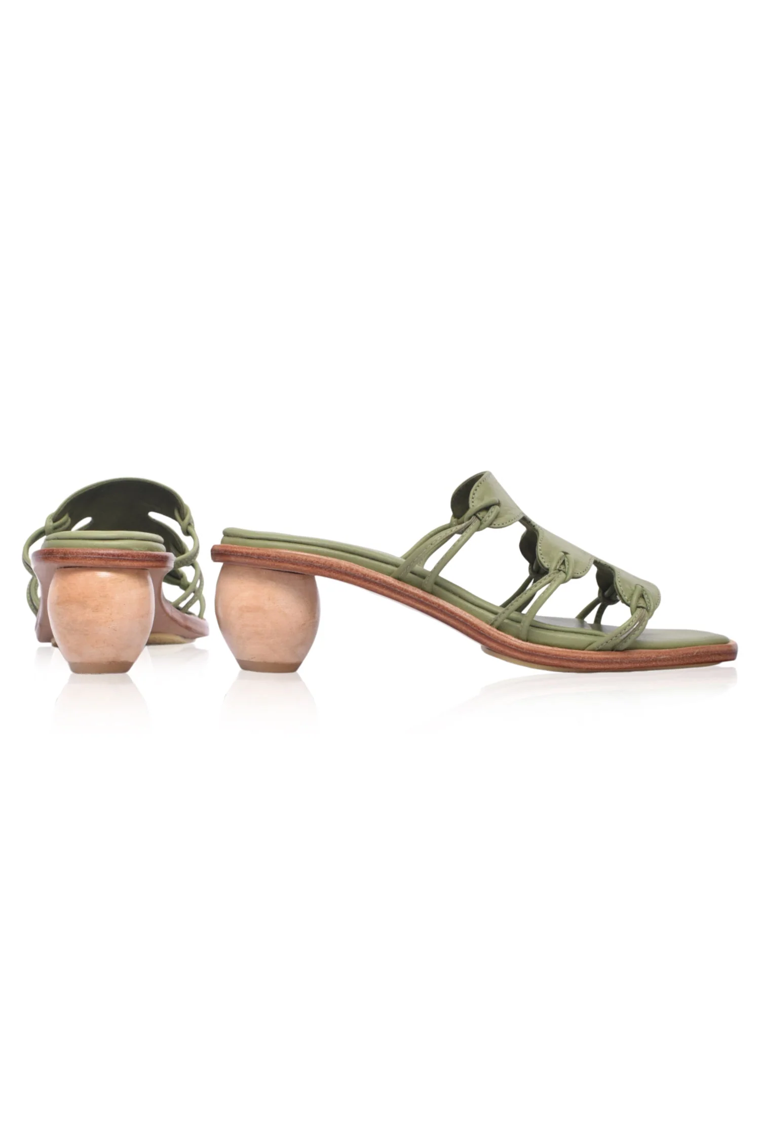 Ibiza Round Heel Mules (Sz. 6.5 & 11) - Image 6