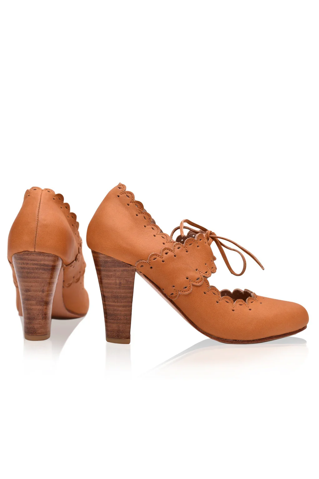 Paradise Bird Leather Heels - Image 4