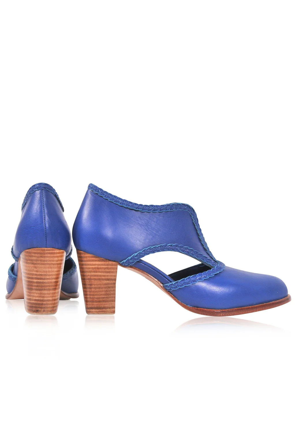Spirit Walker Leather Heel Booties - Image 4