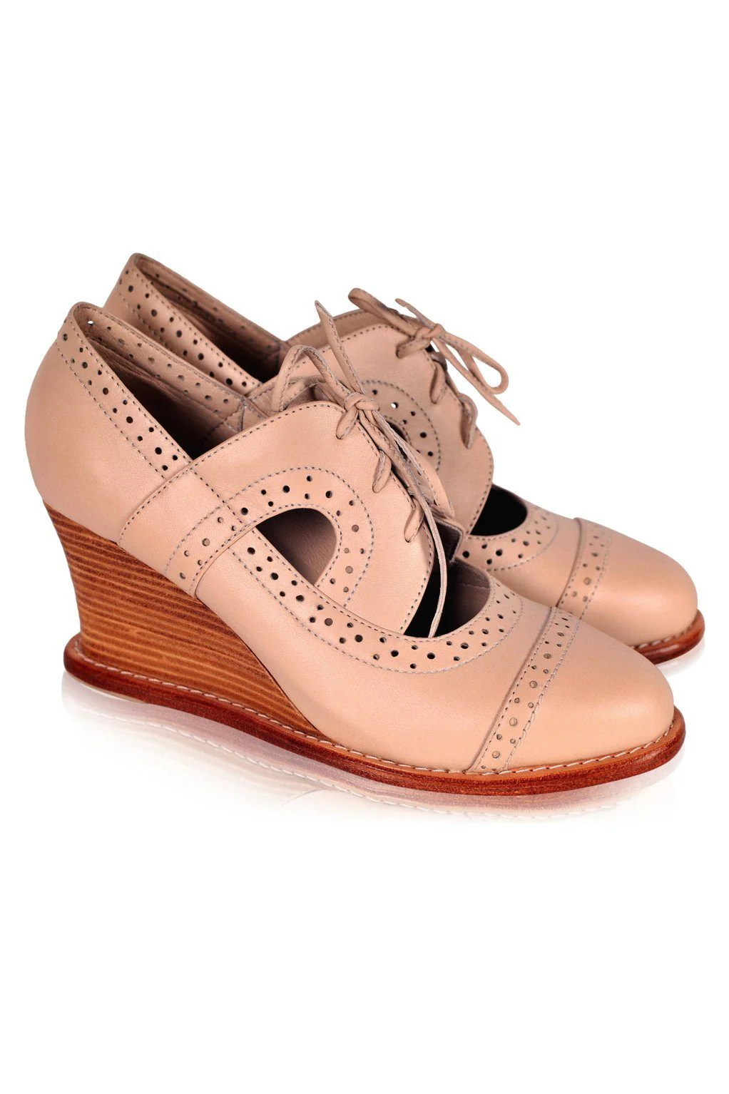 Stockholm Oxford Wedges - Image 4