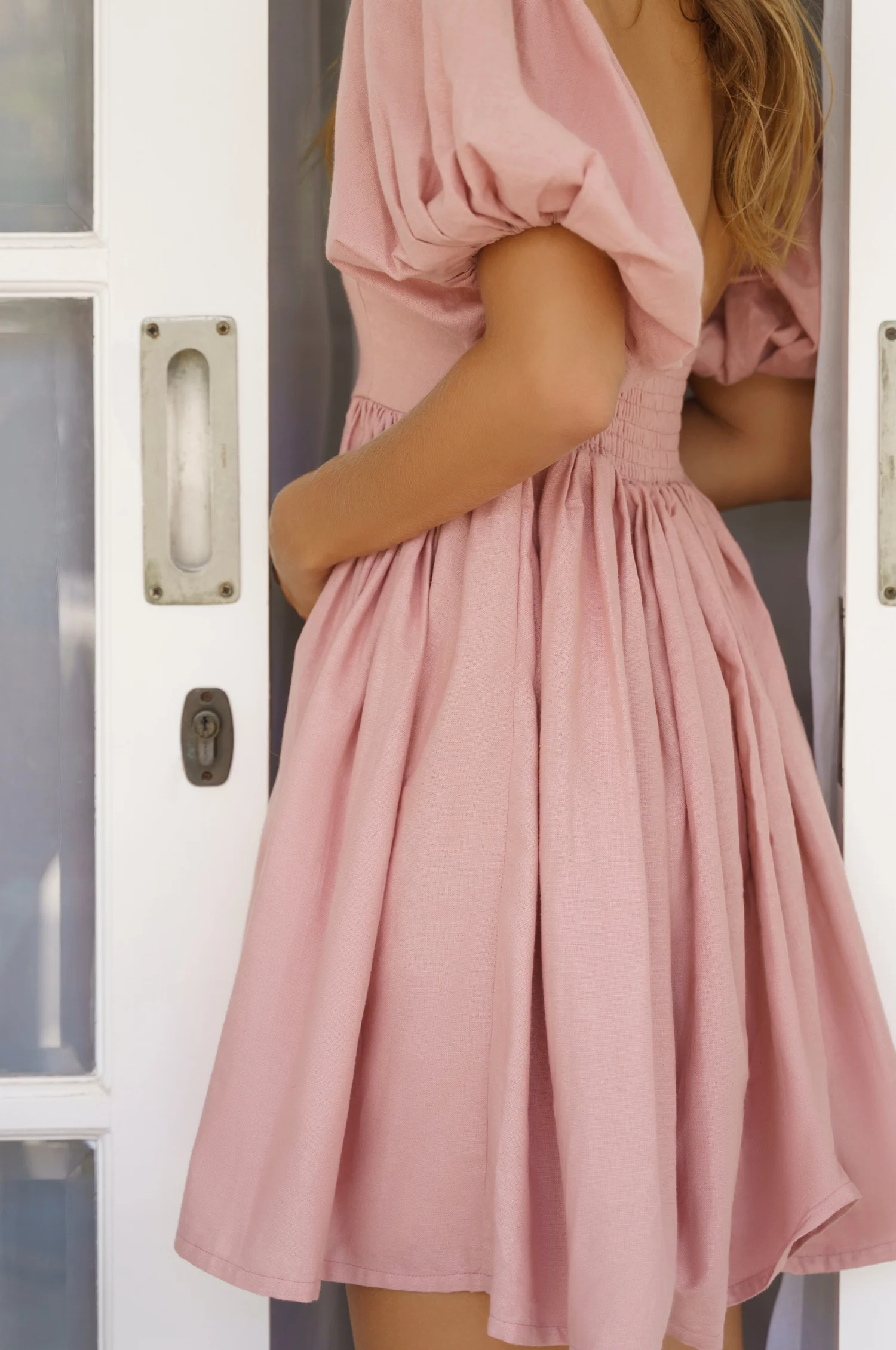 Strawberry Fields Puff Sleeve Mini (Sale) - Image 12