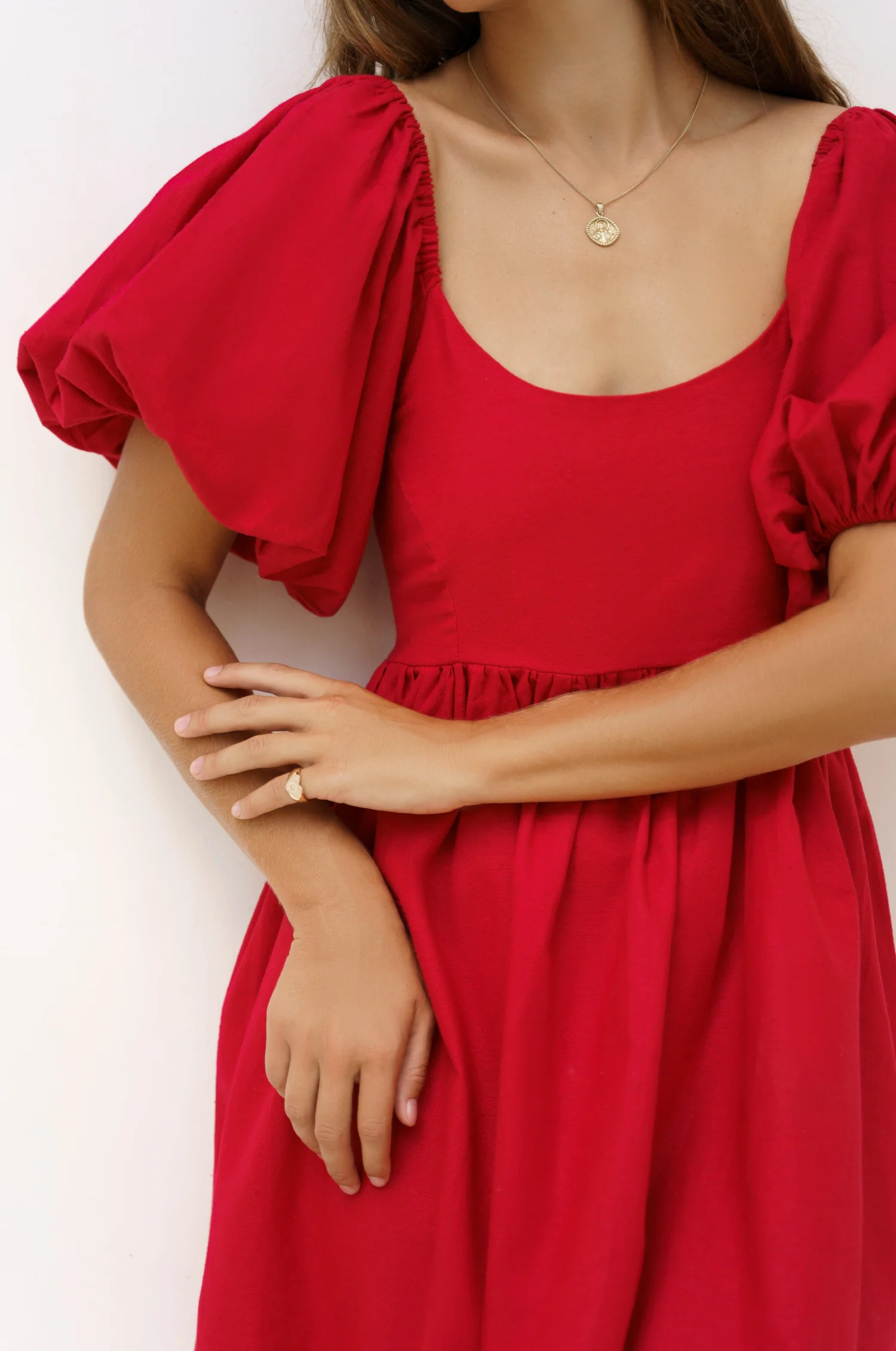 Strawberry Fields Puff Sleeve Mini (Sale) - Image 30