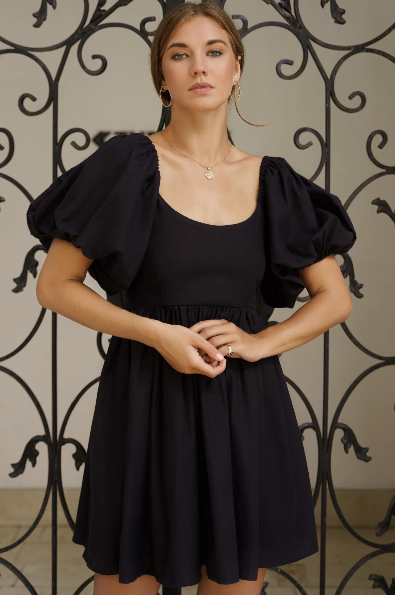 Strawberry Fields Puff Sleeve Mini (Sale) - Image 35