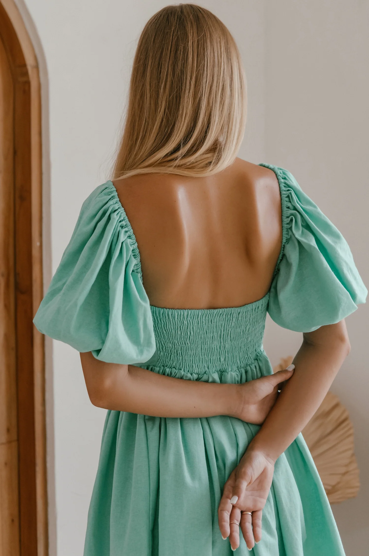 Strawberry Fields Puff Sleeve Mini (Sale) - Image 38