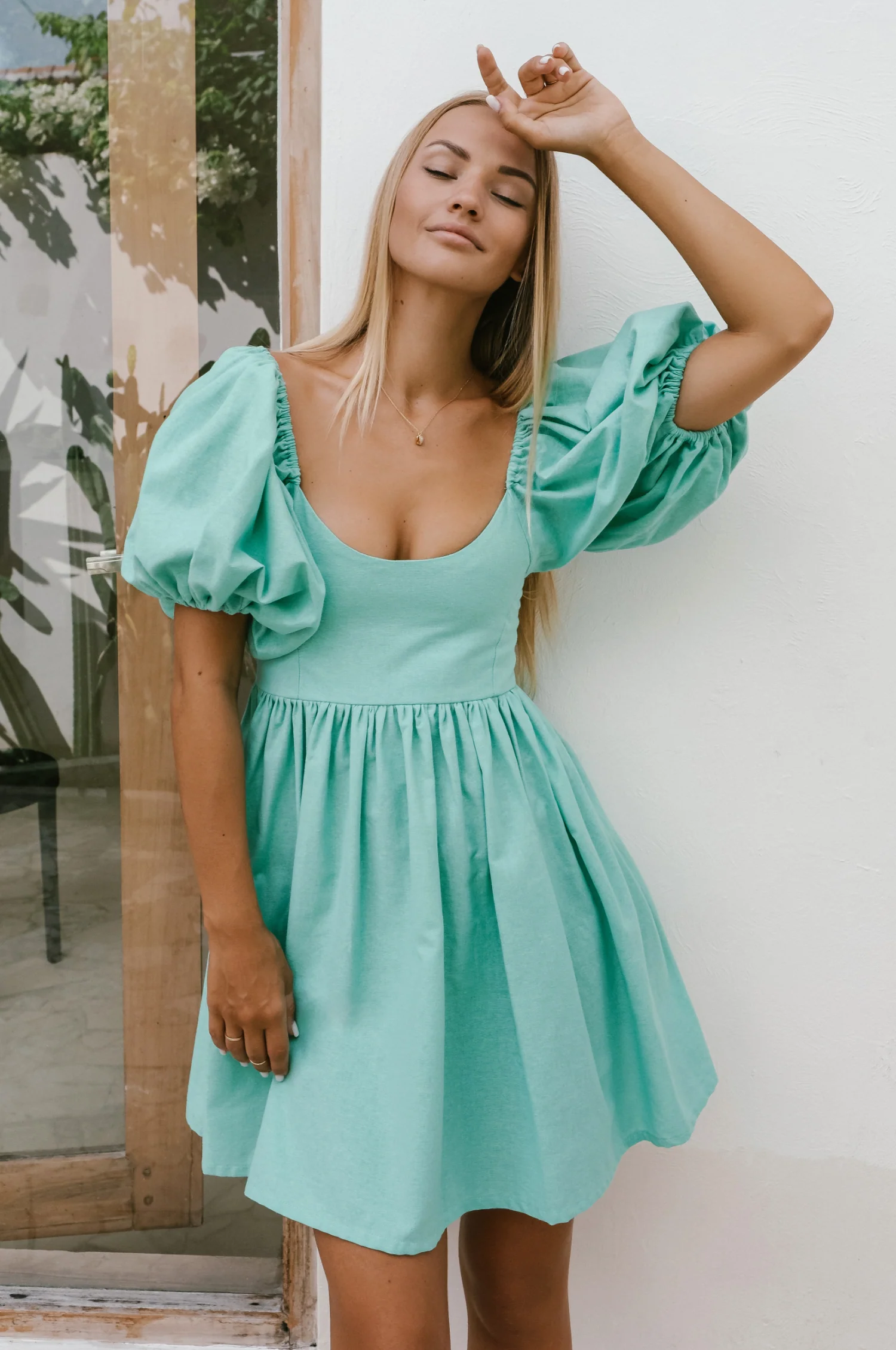 Strawberry Fields Puff Sleeve Mini (Sale) - Image 41
