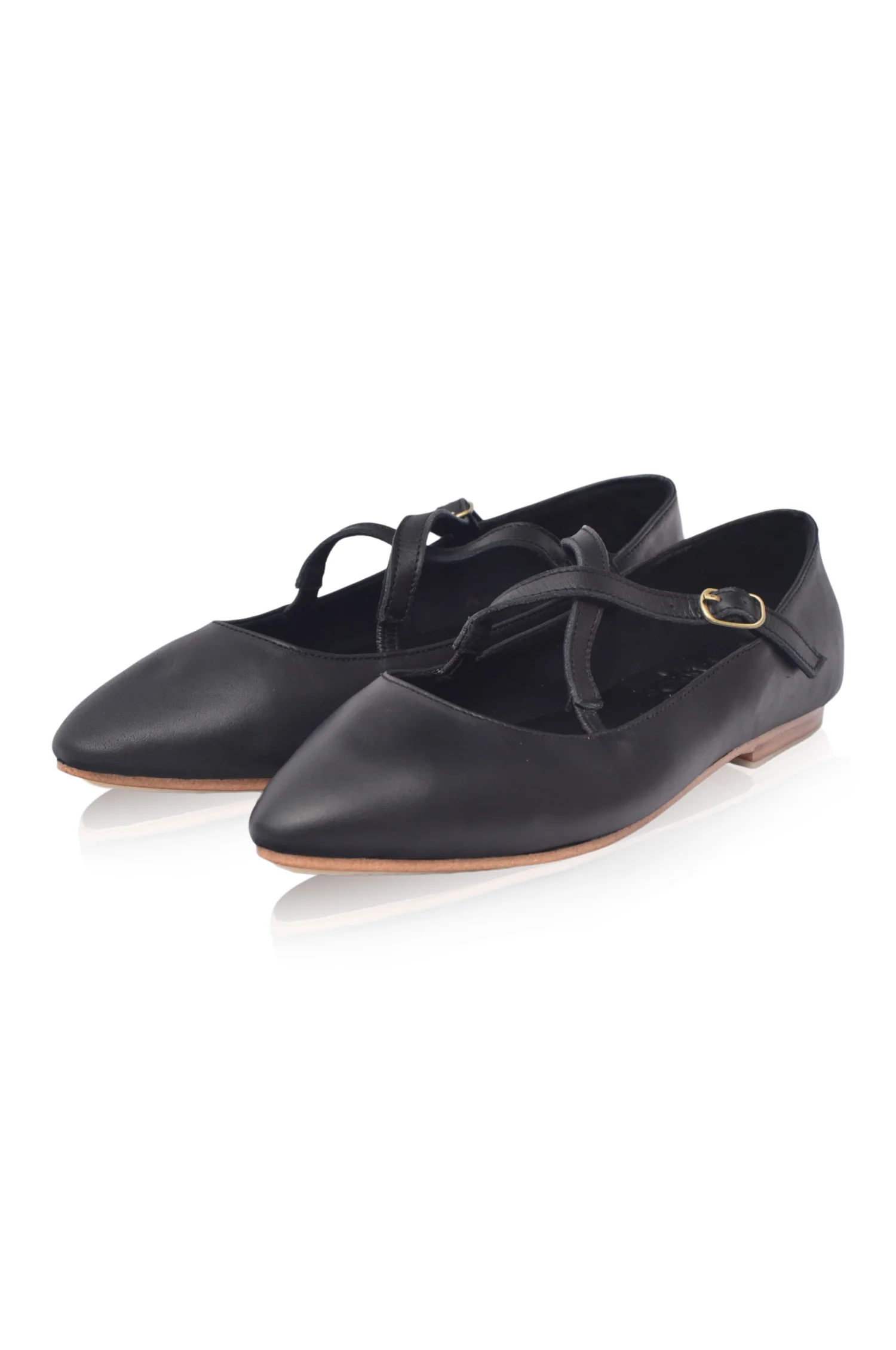Bella Vita Criss-Cross Pointed Flats (Sz. 8.5, 9, 10 & 10.5) - Image 3